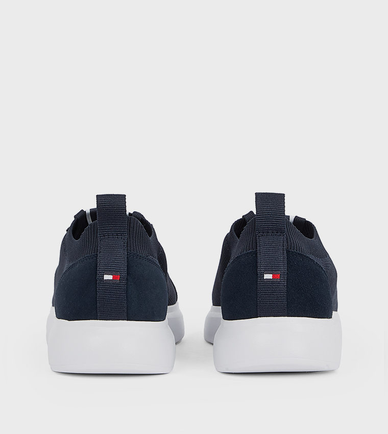 Logo Label Lace-Up Sneakers