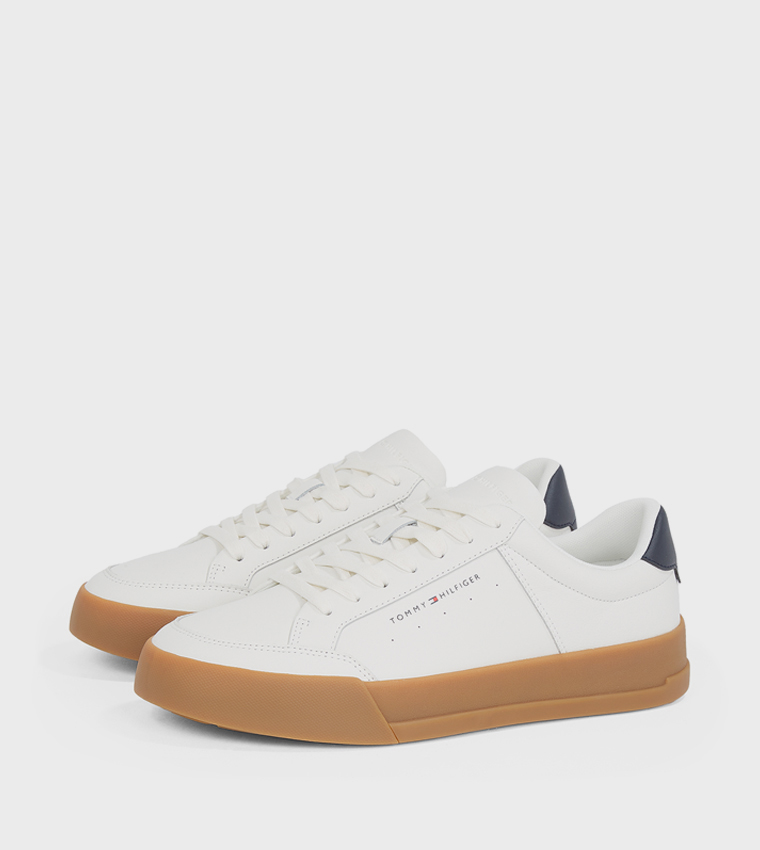 Logo Detail Lace-Up Sneakers