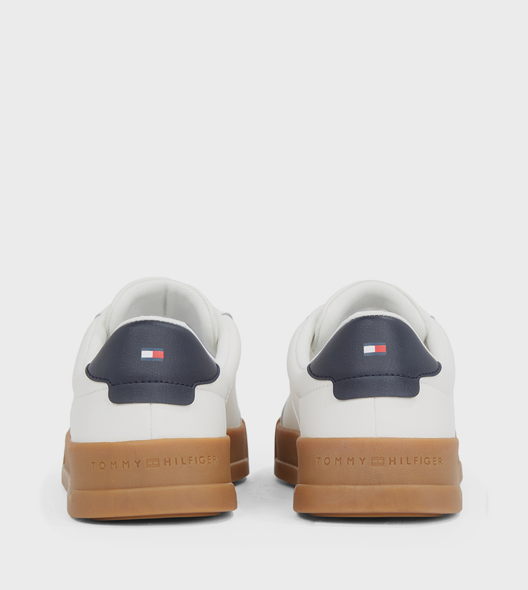 Logo Detail Lace-Up Sneakers