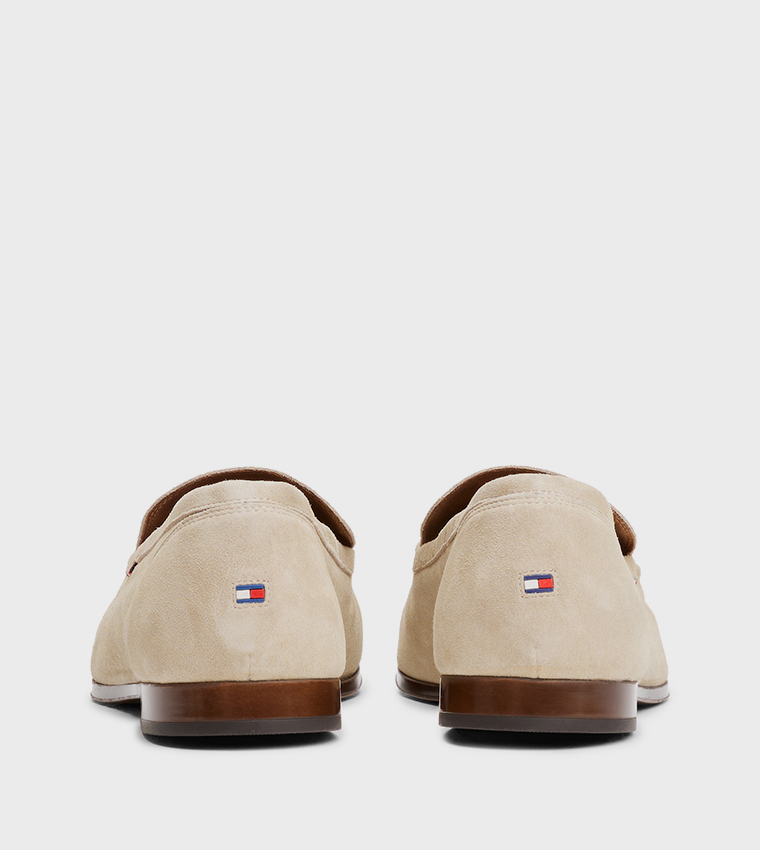 Suede Slip-On Loafers