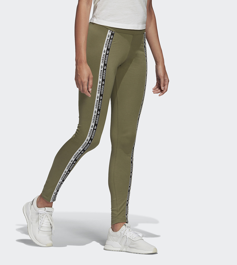 Buy Adidas Elasticated Track Pants Green In Green 6thStreet Bahrain