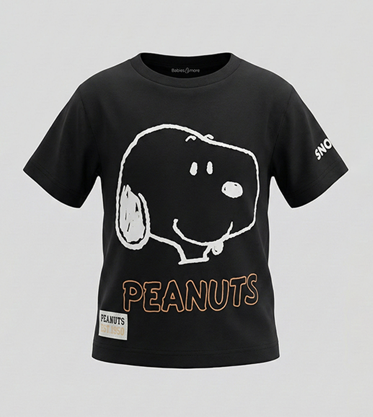 Peanuts Printed Short Sleeves T-Shirt