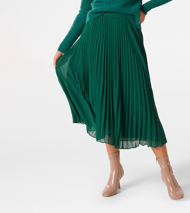 HAILEE Accordion Pleated Skirt