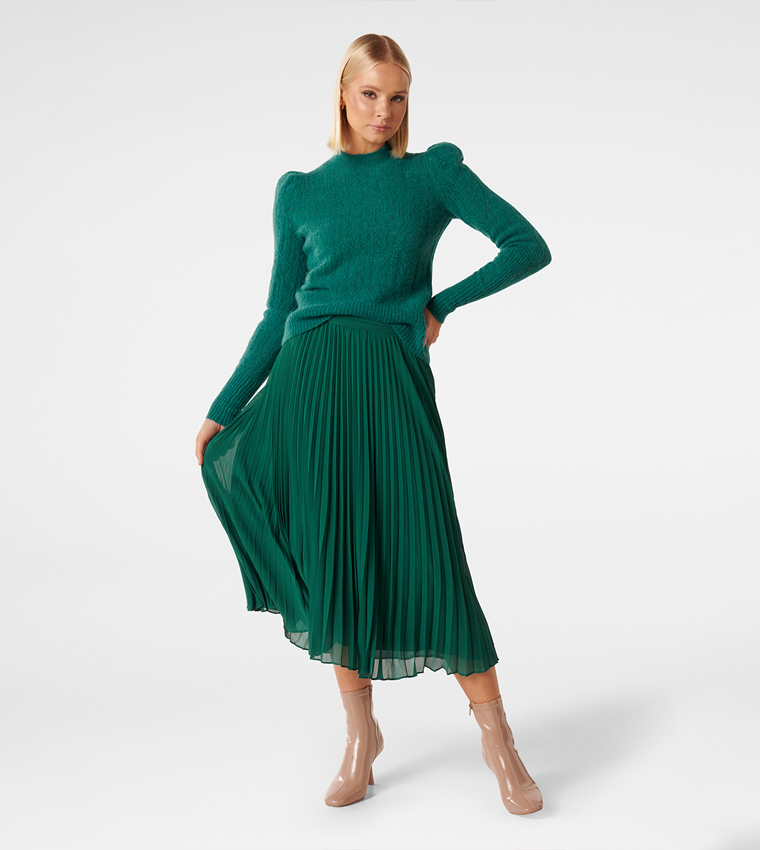 HAILEE Accordion Pleated Skirt