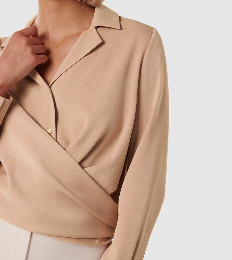 forever new wrap top