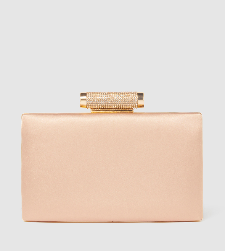 JACQUI Crystal Clasp Clutch