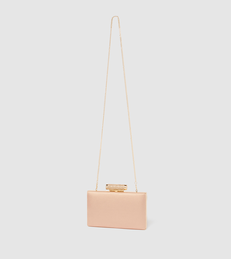 JACQUI Crystal Clasp Clutch