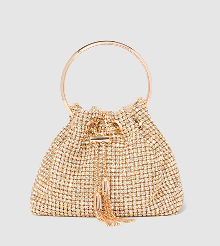 SIGNATURE SKYLAH Embellished Handheld Bag