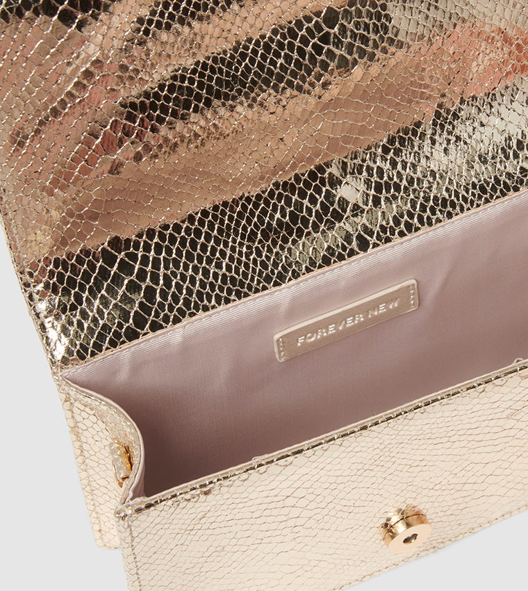 LUCILLE Crystal Signature Clutch