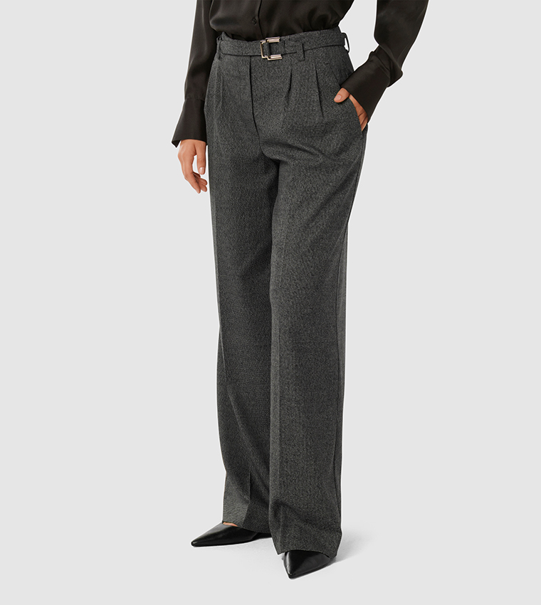 CHARLIE Belted Wide Leg Pants