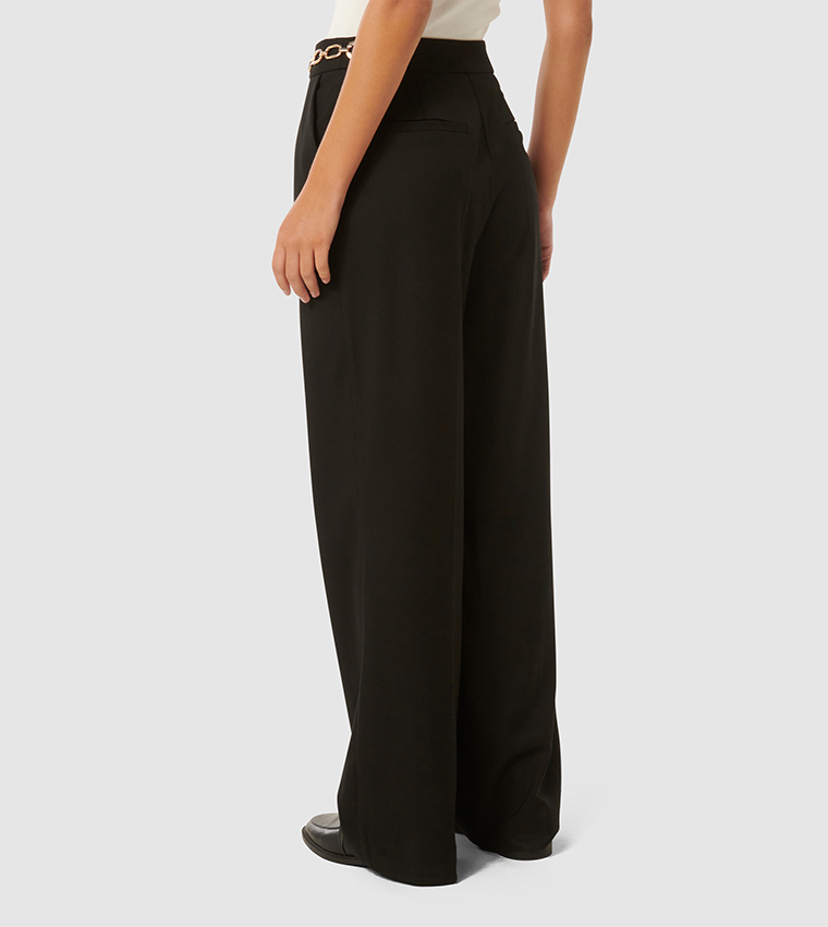 REMI Solid Relaxed Fit Pants
