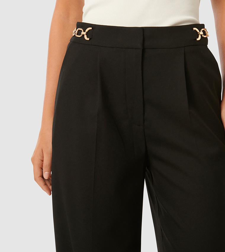 REMI Solid Relaxed Fit Pants