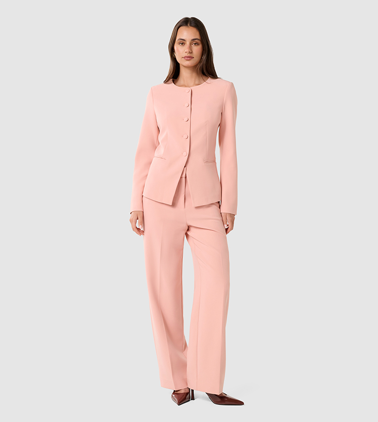 GOLDIE Solid Long Sleeves Blazer