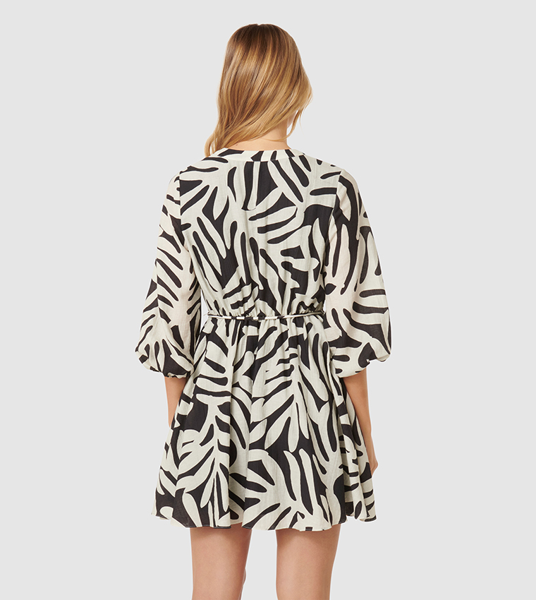 ALICIA Patterned Mini Dress
