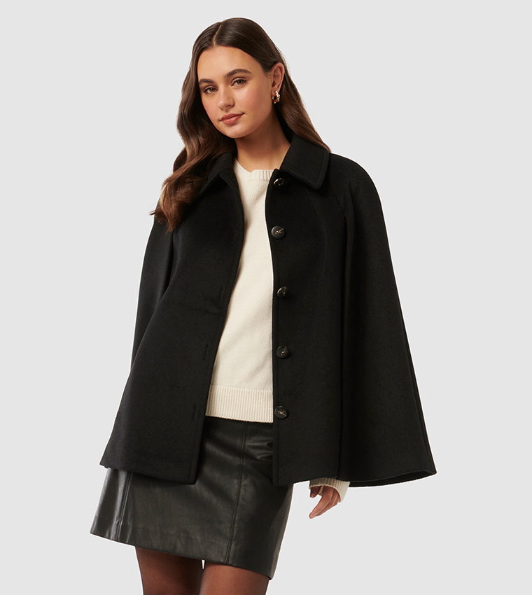 LIZA Cape Sleeves Coat