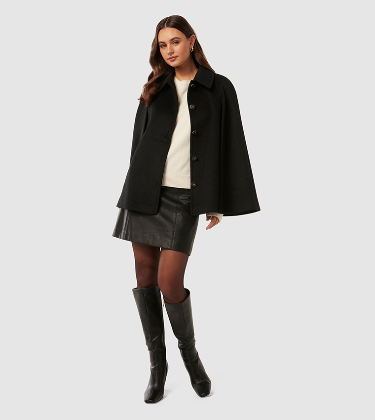 LIZA Cape Sleeves Coat