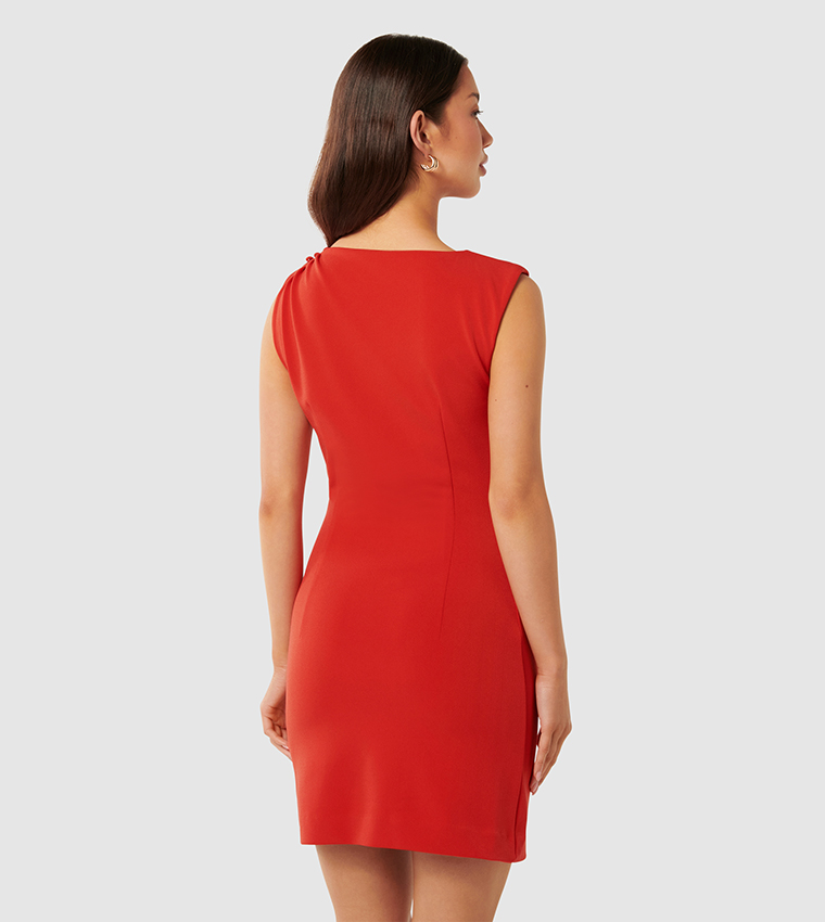 KAYLA Ruched Mini Dress