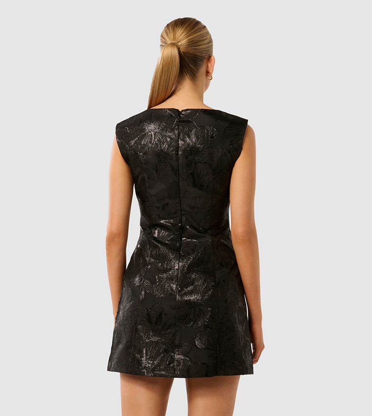 EVAN Jacquard Mini Dress