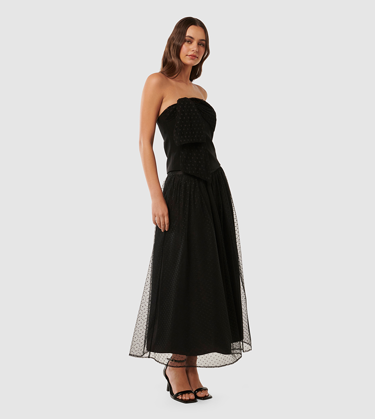 ANAIS Tulle Midi Skirt