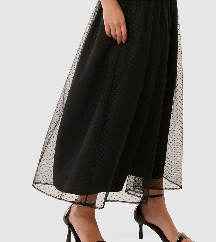 ANAIS Tulle Midi Skirt