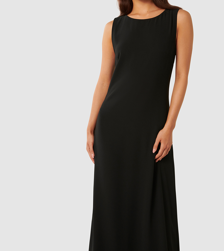 SERAFINA Embellished Cape Maxi Dress
