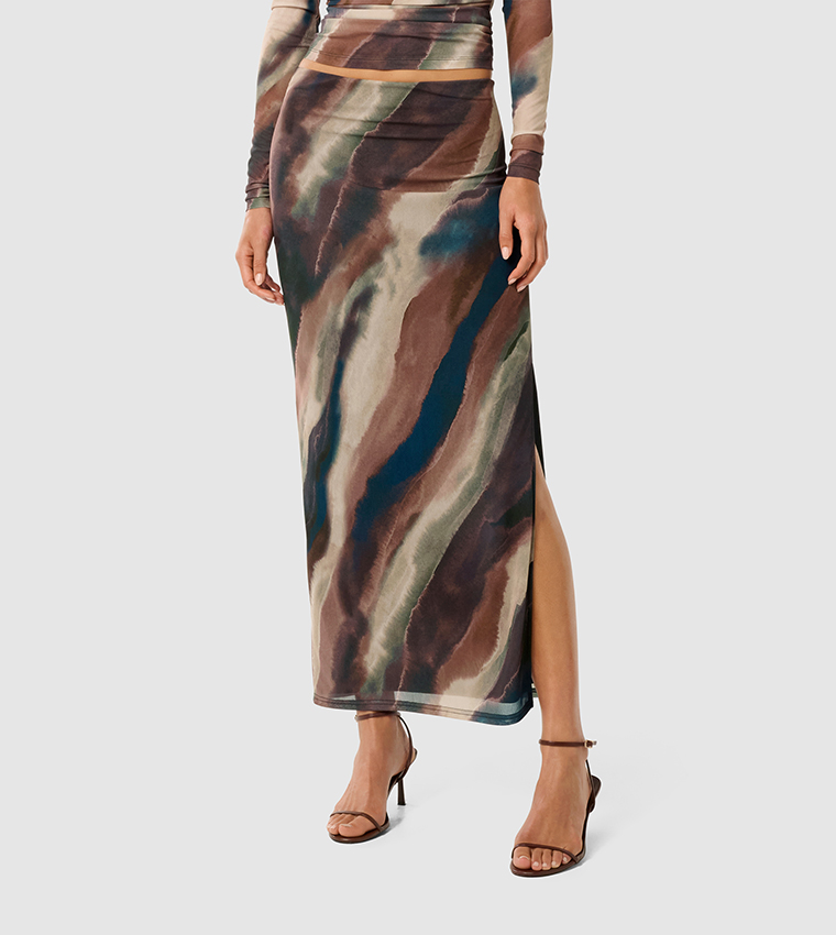 MIA Mesh Maxi Skirt