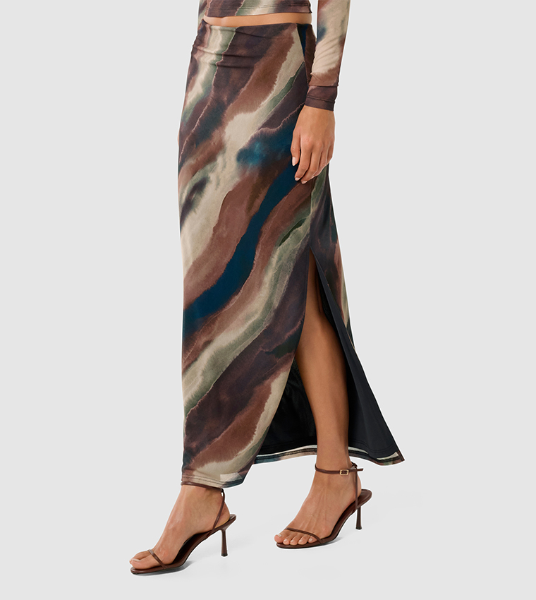 MIA Mesh Maxi Skirt