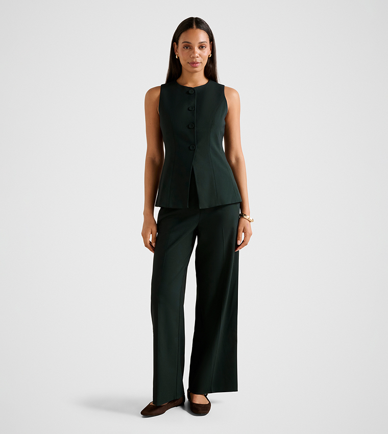 FRIEDA High Waist Wide Leg Pants