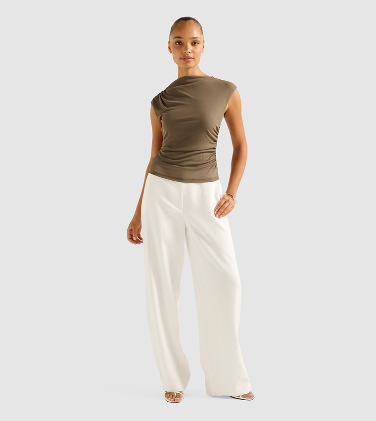 MEL Extended Sleeves Mesh Top