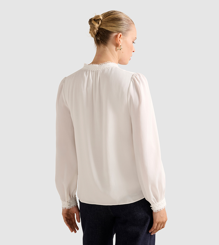 SHERRY Lace Long Sleeves Top