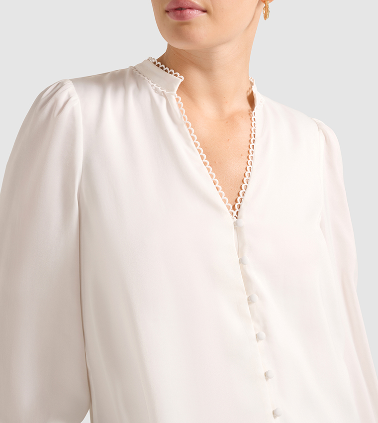 SHERRY Lace Long Sleeves Top