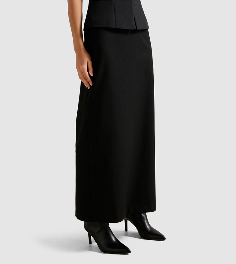 DREW Solid Maxi Skirt