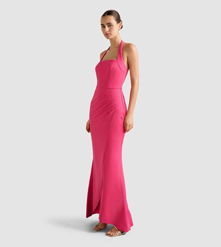 WILLOW Halterneck Maxi Dress