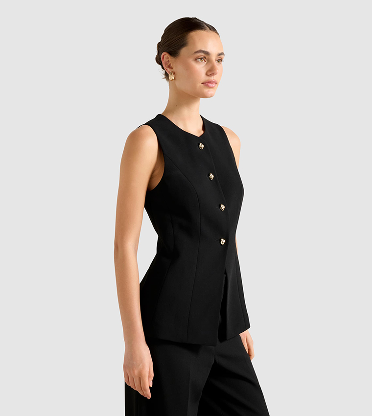 HENDRIX Solid Waistcoat