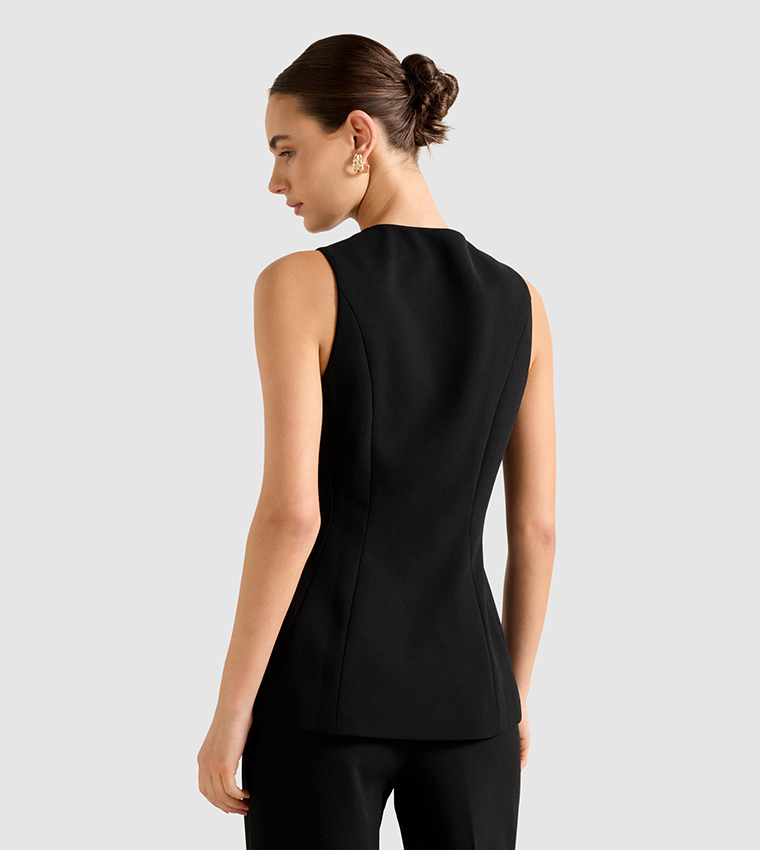 HENDRIX Solid Waistcoat