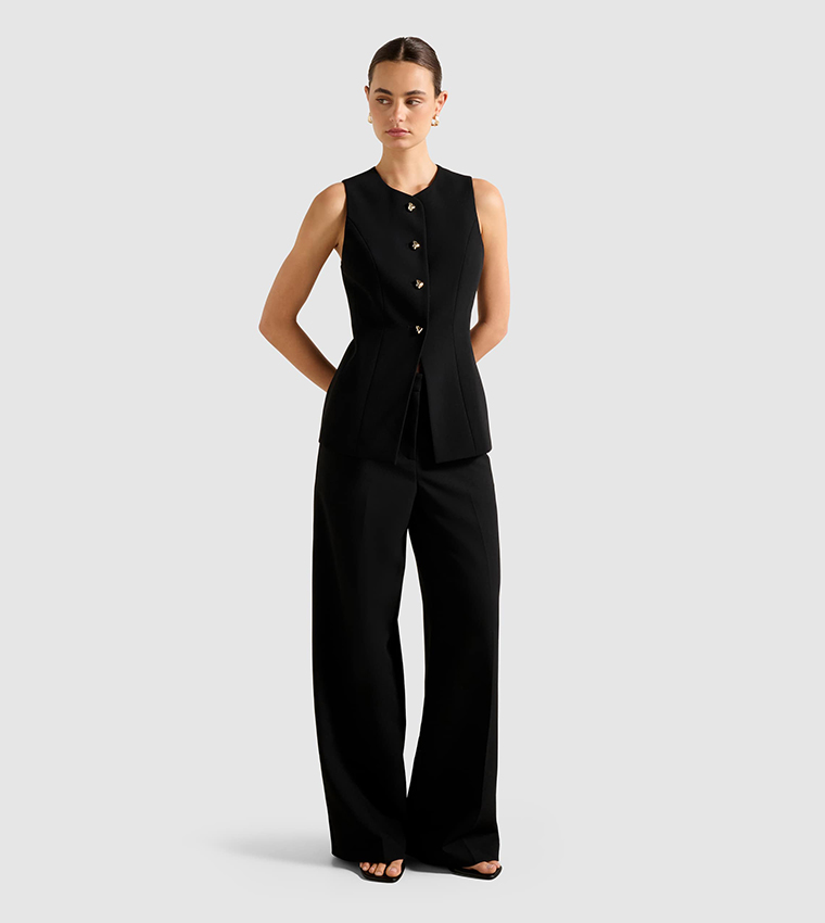 HENDRIX Solid Waistcoat