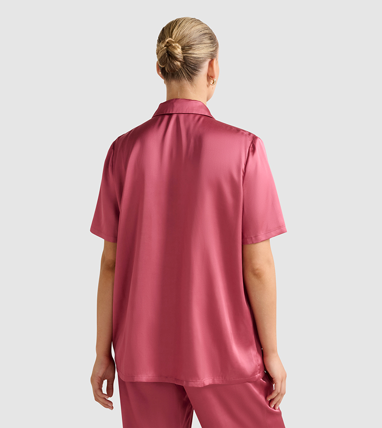 CARRIE Short Sleeves Oversized Shirt