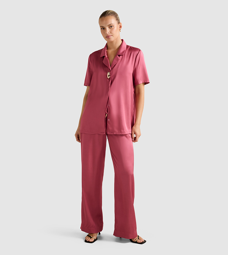 CARRIE Short Sleeves Oversized Shirt