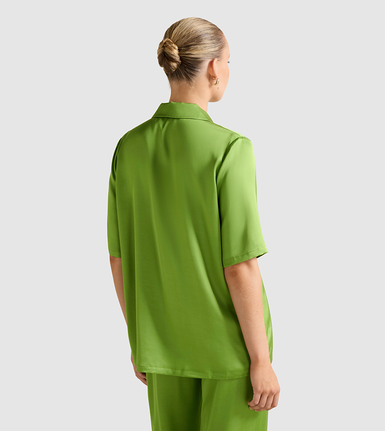 CARRIE Short Sleeves Oversized Shirt