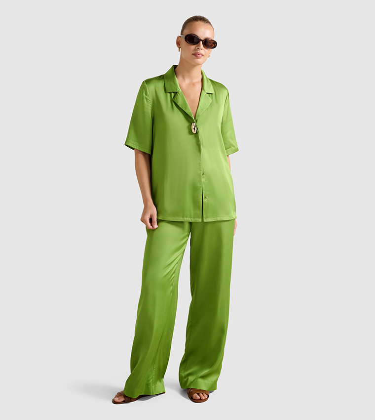 CARRIE Short Sleeves Oversized Shirt