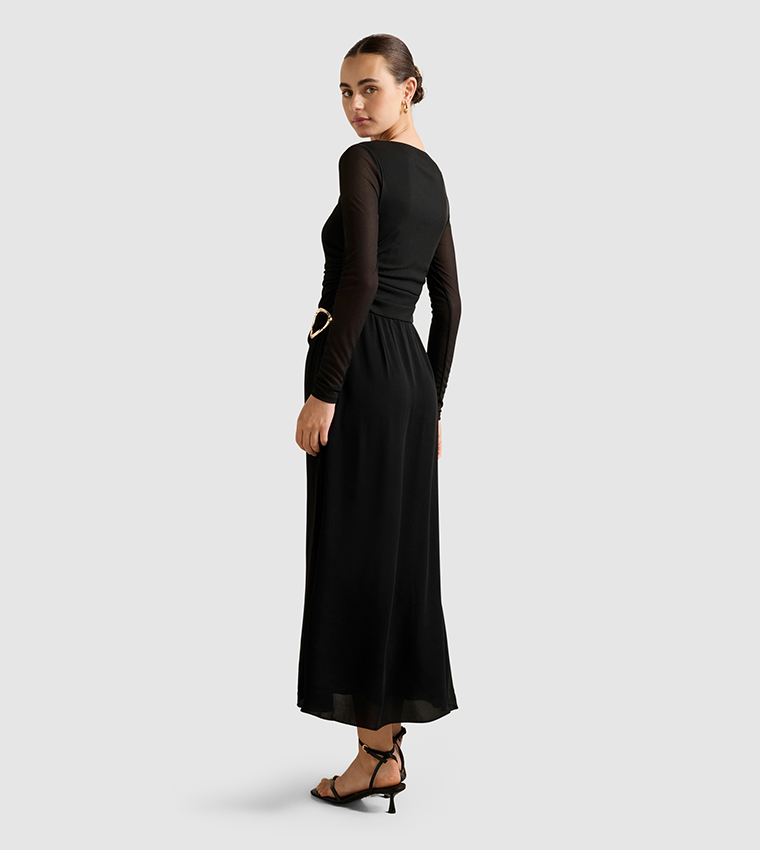 ARABELLA 2 in 1 Slit Midi Dress
