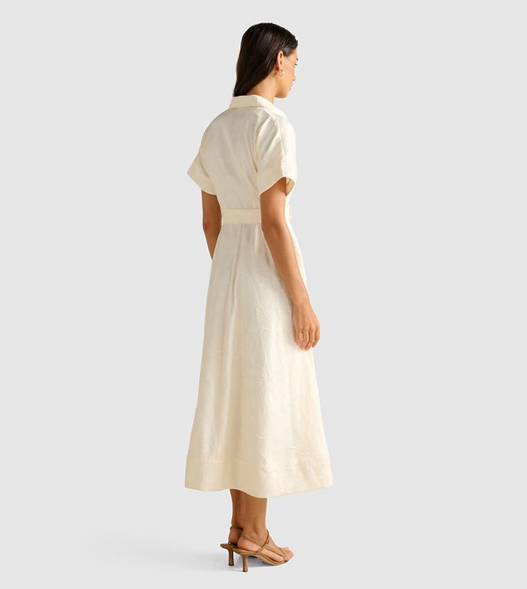 JUDITH Jacquard Shirt Dress