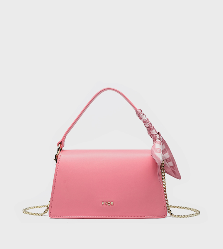 Textured Convertible Handheld Bag