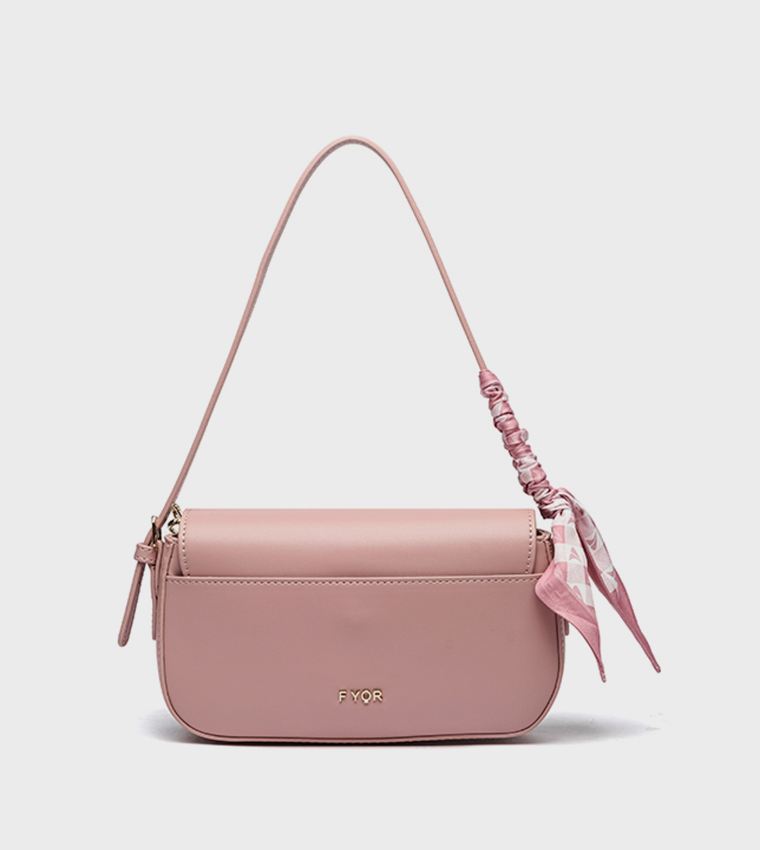 Textured Shoulder Bag