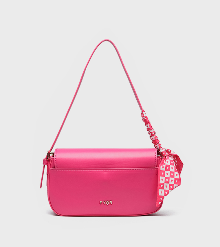 Textured Shoulder Bag