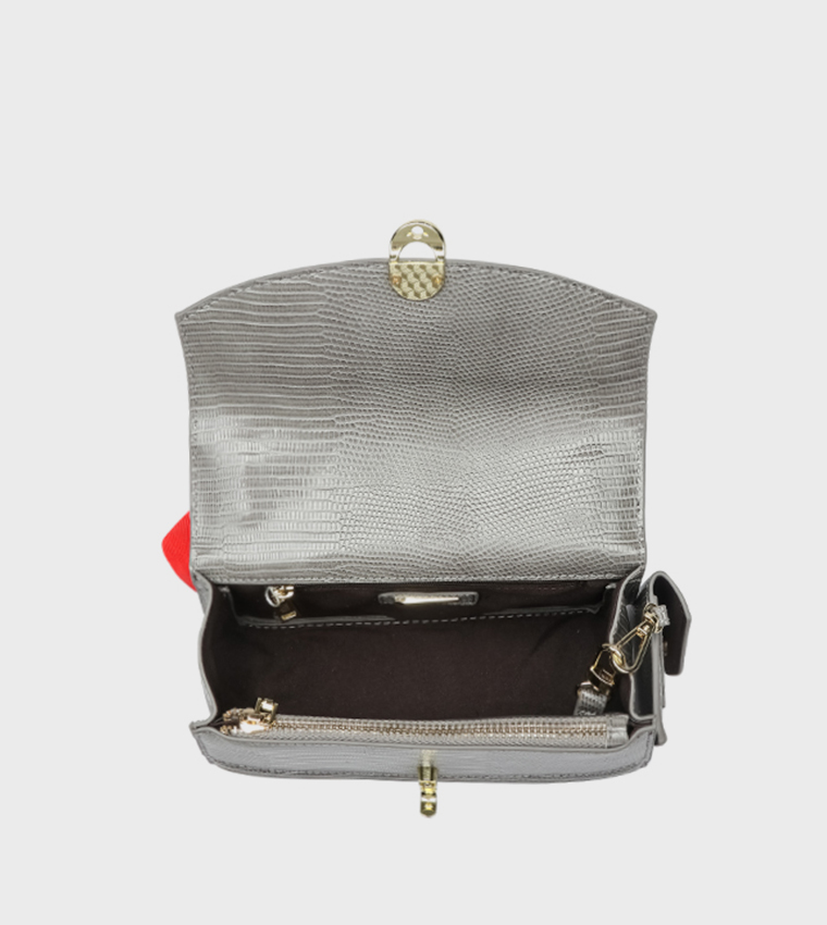 Textured Convertible Handheld Bag