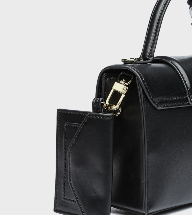 Textured Convertible Handheld Bag