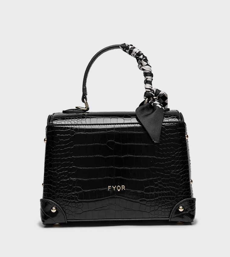 Textured Convertible Handheld Bag