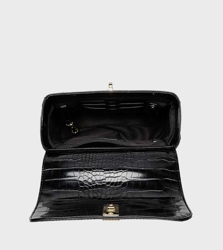 Textured Convertible Handheld Bag