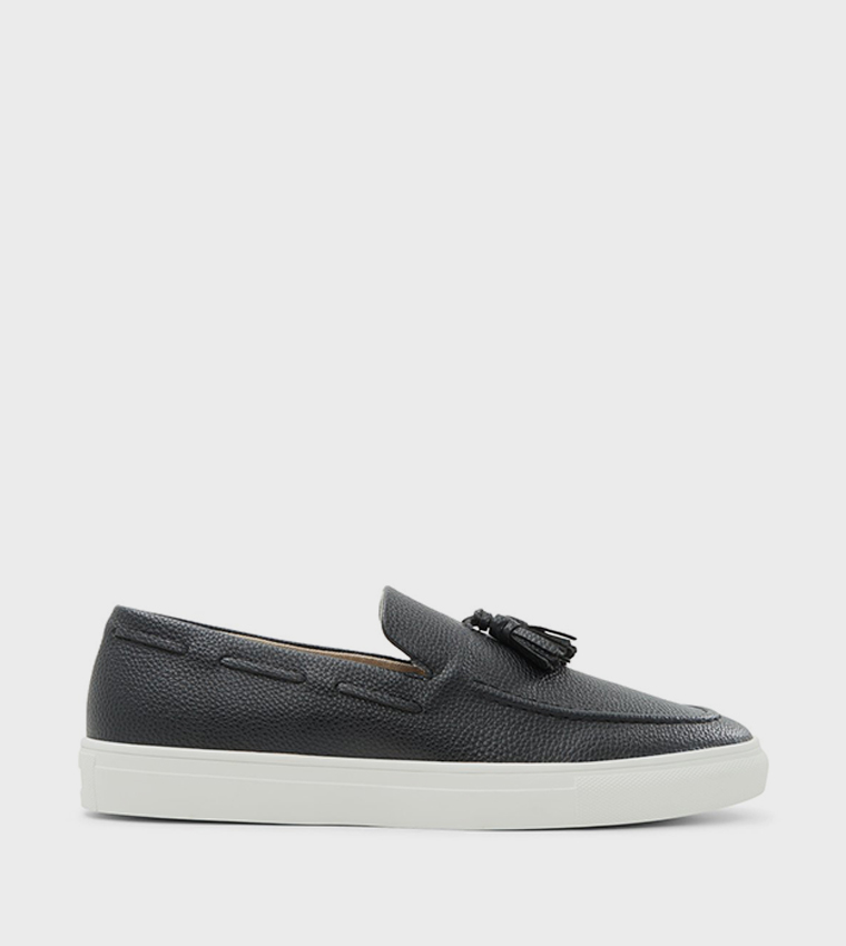 Buy Call It Spring FOWLEY Textured Boat Shoes In Black 6thStreet UAE